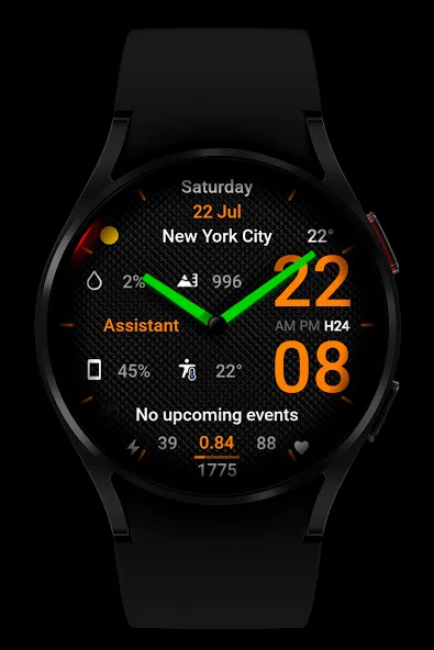 WR 004 Hybrid Watch Face screenshot 6