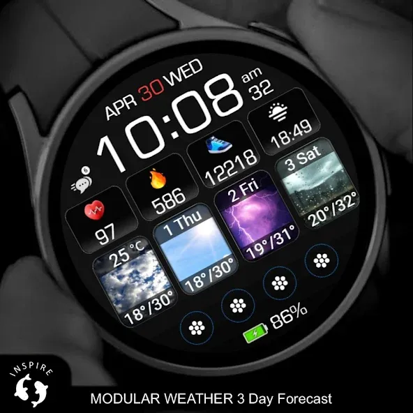 Modular Weather 3 Day Forecast screenshot 2