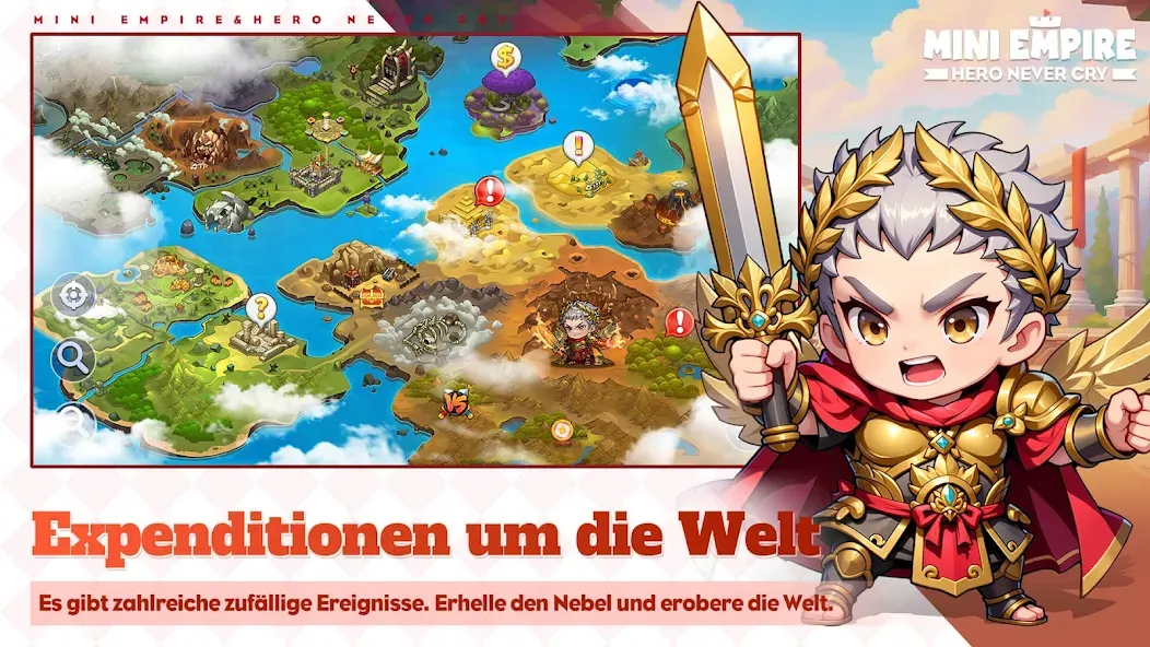 Mini Empire: Hero Never Cry screenshot 1