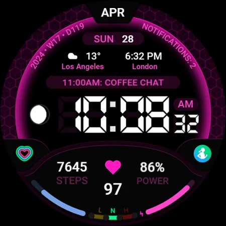 TVV Digital 3 Watch Face screenshot 12