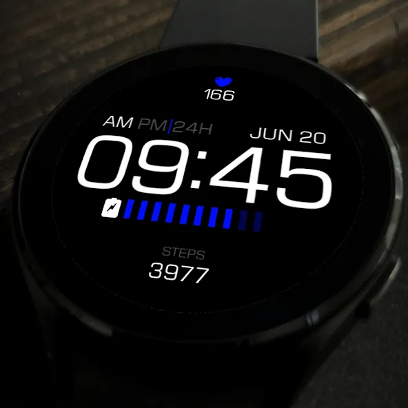 Digital Watch Face Key071 screenshot 5