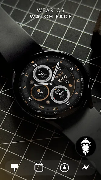 Dream 162 Bronze Watch Face screenshot 1