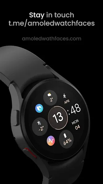 OS 3 Digital: Watch face screenshot 6