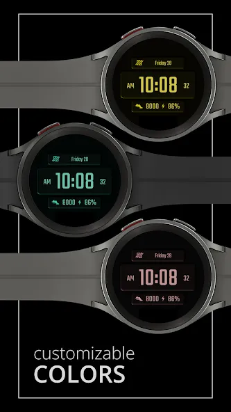 DADAM39: Modern Dark Dial screenshot 2