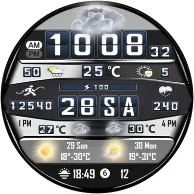 N-SPORT684 FlipDigital Weather screenshot 10