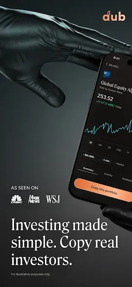 dub: Social Investing Unlocked screenshot 1