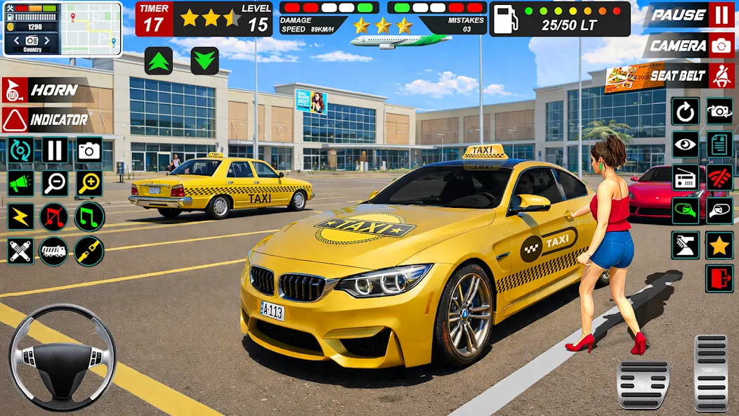 Taxi Simulator Car Driving screenshot 6