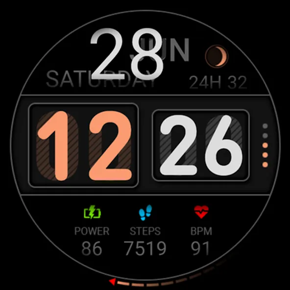 Watch face CNW0031 screenshot 8