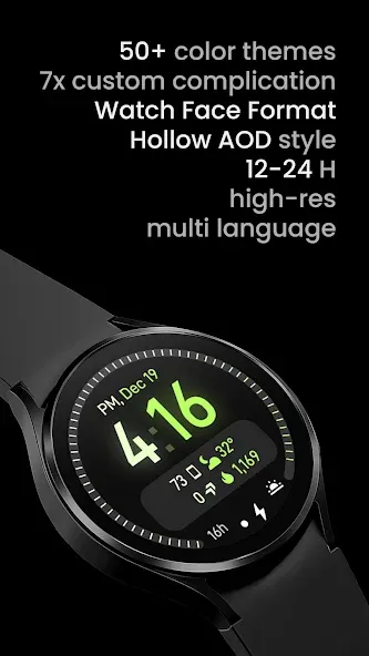 Dual Tone: Watch face screenshot 3