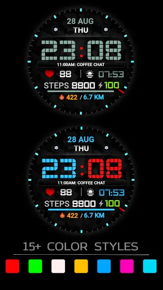 DGT BLACK 26 Digital Sport screenshot 2