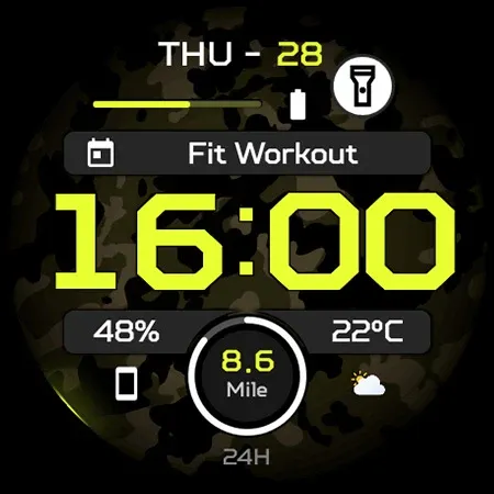 TACT Q: Watch face screenshot 8