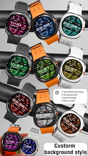 N-SPORT581 Color Digital Watch screenshot 3