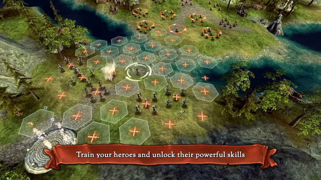 Hex Commander: Fantasy Heroes screenshot 1