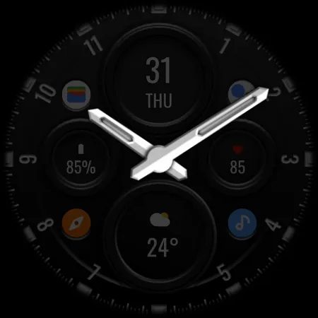 DADAM87: Hybrid Watch Face screenshot 24