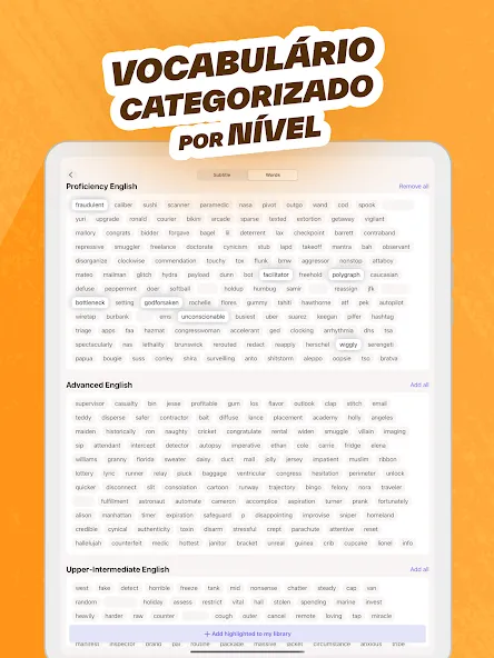 Wordy – Aprendizado de Idiomas screenshot 10