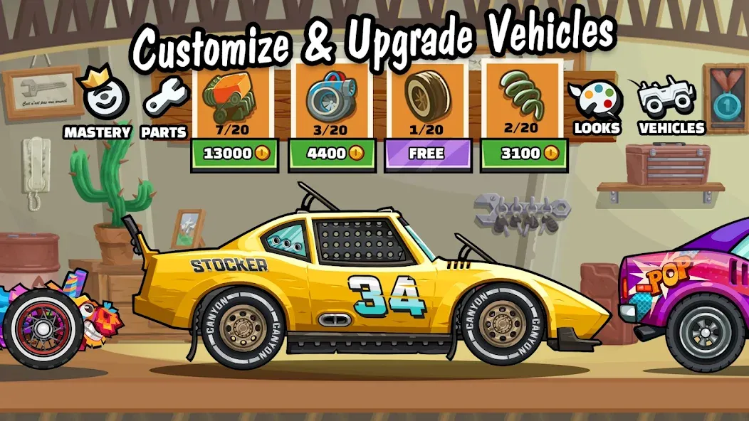Hill Climb Racing 2 screenshot 2