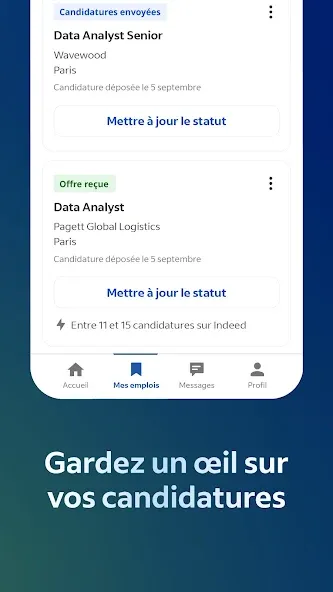 Indeed: Recherche d’Emploi screenshot 7