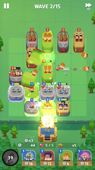 Merge Tactics: Kingdom Defense screenshot 8