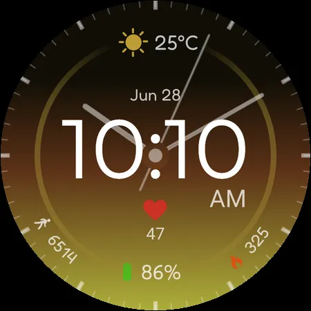 Aurora Horizon Watch Face screenshot 8