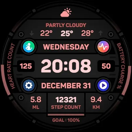 Hexagon Watch Faces screenshot 28