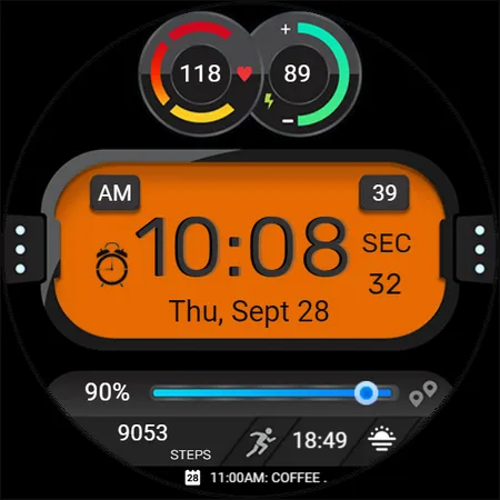 IA95 Digital Watchface screenshot 13