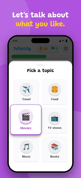 Tutor Lily: AI Language Tutor screenshot 4
