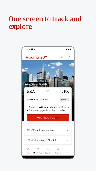 Austrian Airlines screenshot 2