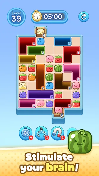 Fruit Drop : Color Puzzle screenshot 10
