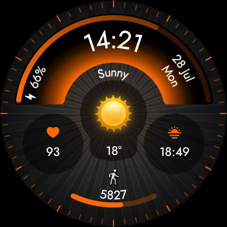 Digital Watchface D13 screenshot 23