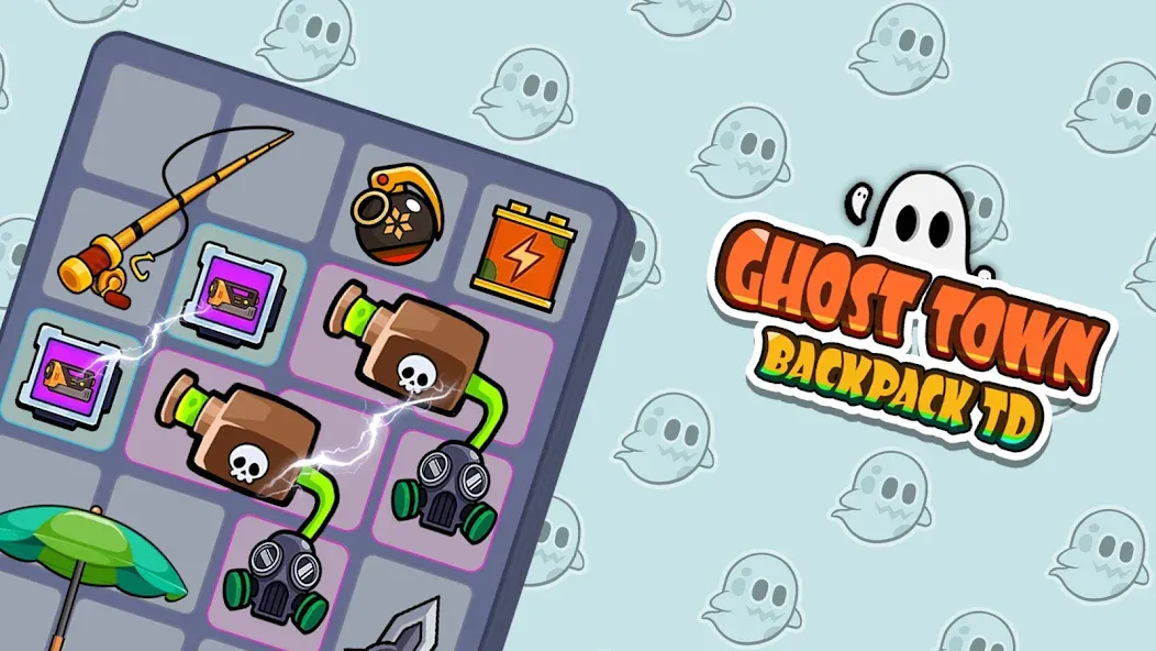 Ghost Town: Backpack TD screenshot 1
