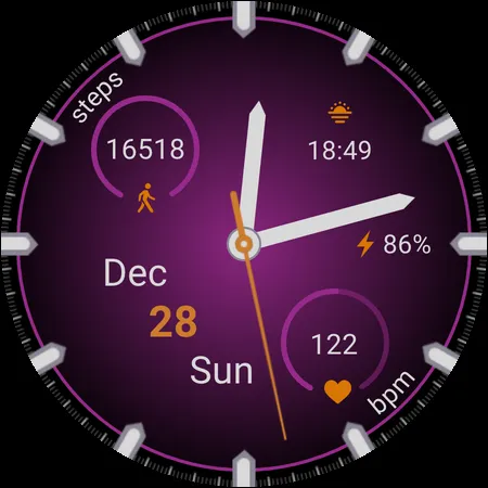 Elemental Clock Watch Face screenshot 11