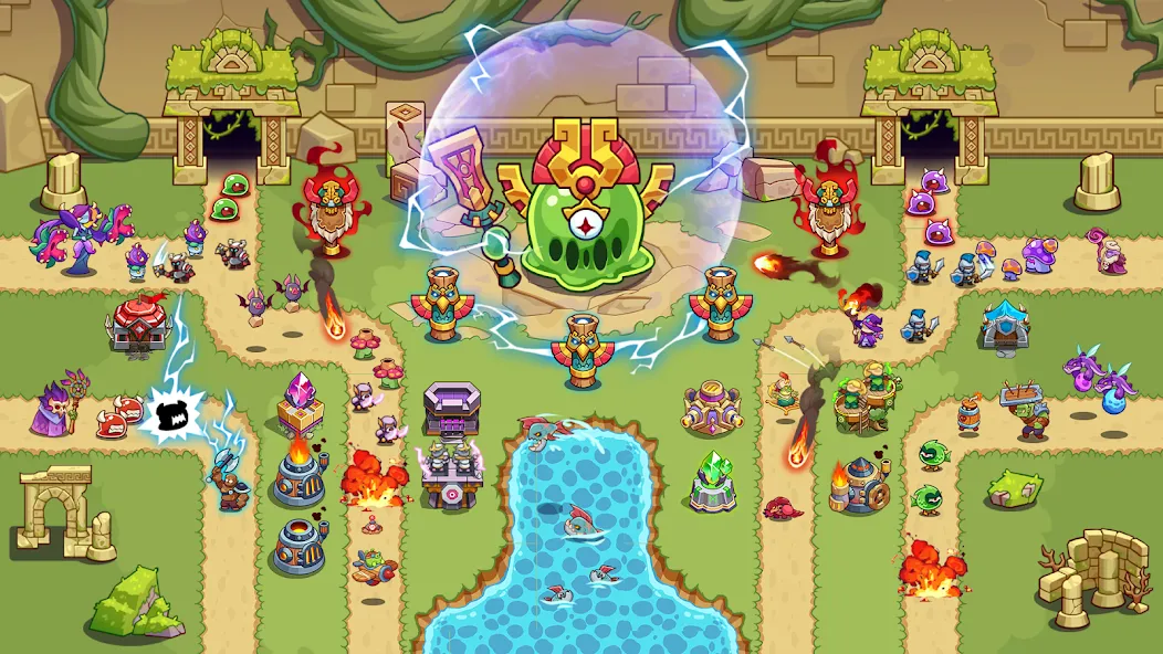 Epic King Heroes: Premium TD screenshot 3