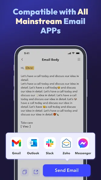 AI Email, Reply Writer: Xemail screenshot 7