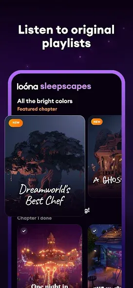 Loóna: Bedtime Relax & Sleep screenshot 8