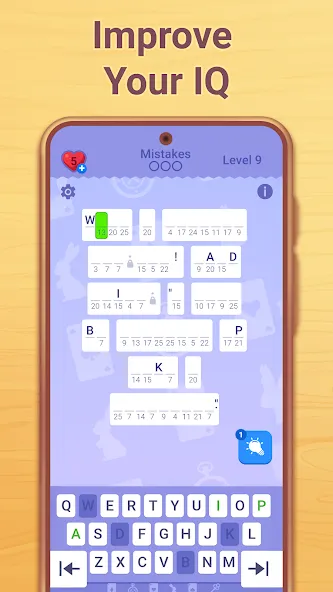 Cryptogram: Word Logic Puzzles screenshot 5