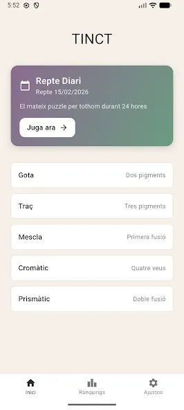 Tinct screenshot 1