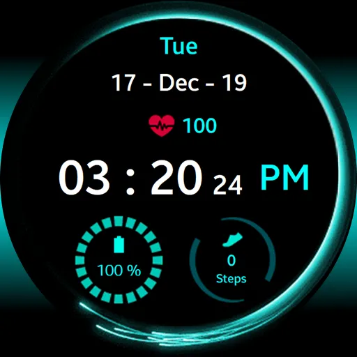 Racing Lines Watch Face screenshot 1