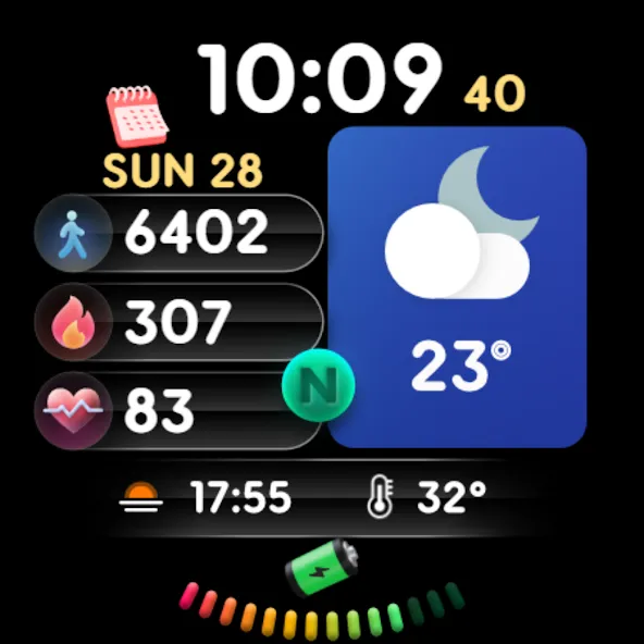 PRADO 67 Digital Watch Face screenshot 11