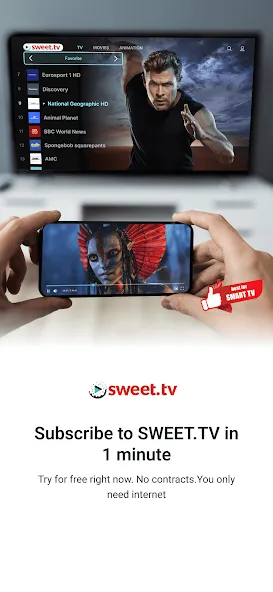 SWEET.TV - TV and movies screenshot 3