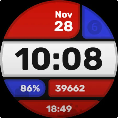 Simple Widget Watch Face v2 screenshot 6