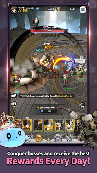 Gran Saga Idle:KNIGHTSxKNIGHTS screenshot 4