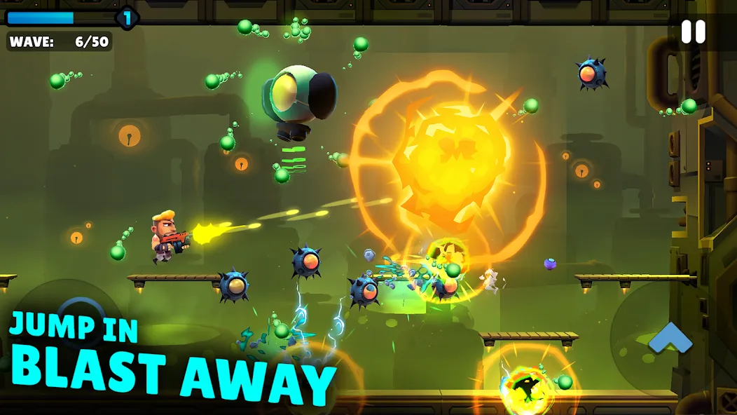 Autogun Heroes: Run and Gun screenshot 1