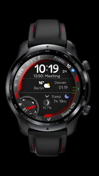 Digital Watch Face CUE115 screenshot 5