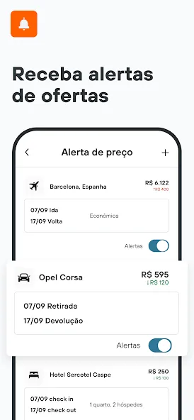 KAYAK: Voos, Hotéis e Carros screenshot 5