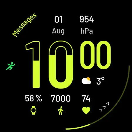 Fit 3 Watch face screenshot 11
