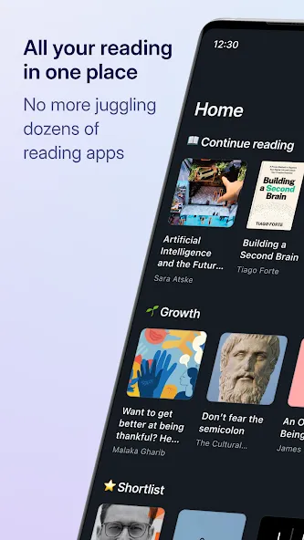 Readwise Reader screenshot 1