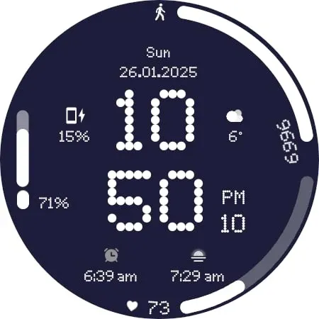 GRBL Nothing Bars V Watchface screenshot 19