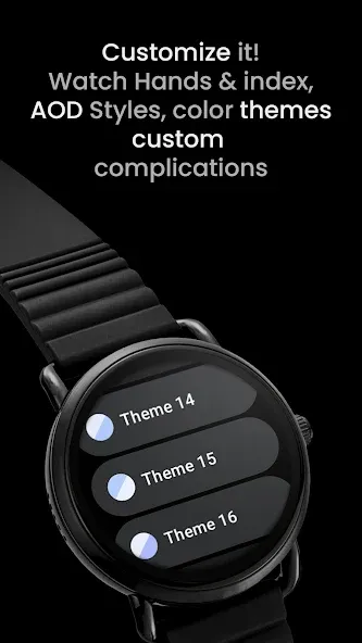 Analog PRO: Watch face screenshot 5
