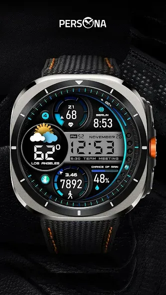 PER009 Sport Watch Face Mesa screenshot 32