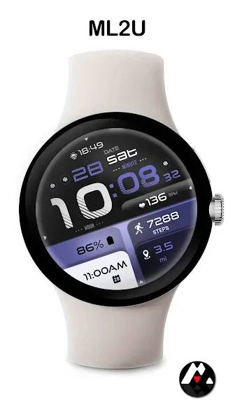 ML2U 103 Watch Face screenshot 23